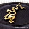 60700 Cobre DIY Accesorios para el Cabello Hechos a Mano Piezas Patrón de Nube Material 25*55mm Estilo Antiguo Anillo de Nube Propicia Cara Accesorios Hanfu