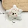 Lindo Conejo Estrella Broche de Tela Accesorio para el Cabello Estilo Coreano Fresco y Dulce Bordado Joyería Infantil Accesorios