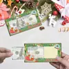 Producto Caliente Transfronterizo Portafolio de Dinero de Santa Billetera de Navidad Decoración Navideña de Madera Regalo