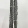 Acabamento de Renda em Forma de 8 de Linha Dupla de Couro Sintético 3,8cm para Golas, Jaquetas de Couro, Calças de Couro, Bolsos, Punhos e Cintos