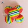 Broca EVA Bola Arco-Íris pistola de massagem bola de massagem bola de espuma PU esponja bola de brinquedo para pet bola de moagem bola de esponja
