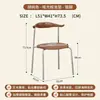 Silla garra de diseño curvo de madera curvada retro adecuada para espacios de sala de estar y sala de té, con asiento suave acolchado, silla de recepción vintage informal