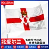 Especial transfronterizo para bandera de Irlanda del Norte 90*150 4 poliéster Bandera Mundial en stock 3*5 pies bandera extranjera