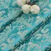 Tela Jacquard de Satén Imitación Seda Floral Clásica 110g Tejido Brillante Elástico Satén Nuevo Estilo Chino Tela Hanfu
