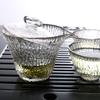 Juego de Té Kung Fu de Vidrio Chino para Degustación de Té Taza Maestra Taza de Equidad de Bambú Engrosada Tazón con Tapa Juego de Té Caja de Regalo Venta al por Mayor
