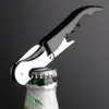 Nuevo abridor de botellas engrosado para vino y cerveza, sacacorchos multifuncional, cuchillo de caballito de mar para uso doméstico y comercial