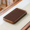 Bandeja de Chá Madeira Maciça Baquelite Doméstica Pequena Mesa de Chá para Preparo Seco Bloco Inteiro Escritório de Ponta Conjunto de Chá Kung Fu Drenagem Mar de Chá