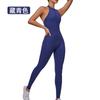 Pantalones de Yoga Fitness con Cremallera y Estampados Europeos y Americanos Moldeador Abdominal Elástico Ropa Deportiva Sexy para Cadera con Almohadilla en el Pecho