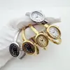 SUNLIFEX Comercio Exterior Pulsera para Mujer Reloj Moda Impermeable Cuarzo Reloj para Mujer Caracteres Romanos plateado Sentido de Lujo Antiguo