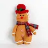 Nova Decoração de Natal Boneco Pão de Gengibre com Capuz Boneca Homens e Mulheres Brinquedo Europeu e Americano Enfeites Sheintemu