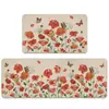 Alfombrillas Absorbentes para Puerta de Cocina Transfronterizas para el Hogar Juego de Dos Piezas de Alfombrillas Alfombrillas para Puerta de Cocina Alfombrillas para Baño Alfombrillas Antideslizantes
