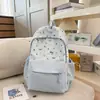 Mochilas para Estudiantes de Secundaria y Preparatoria para Niñas, Mochilas Lindas con Lazo y Gatito, Mochilas Frescas de Dibujos Animados Estilo Universitario