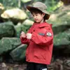 Chaqueta 3 en 1 para Niños Primavera/Otoño 2026 Nueva Forro de Polar Ropa de Trabajo Elegante para Niños Niñas Tendencia