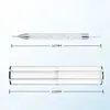 Plumilla de doble punta para decoración de uñas, plumilla de puntos florales y pedrería, plumilla de silicona, plumilla de tallado de doble uso, plumilla hueca, plumilla de repujado, venta al por mayor desde el fabricante
