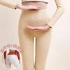 Calças de Outono de Lã de Cintura Alta Femininas Forradas de Lã Espessas para Uso Interno Aquecedor Calças de Lã de Seda de Lã Quentes Leggings Outono e Inverno