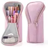 Bolsa de Lápices de Pie para Estudiantes de Gran Capacidad, Bolsa de Papelería para Exámenes de Oficina, Bolsa de Papelería Simple, Portátil, Personalizada, Multifuncional