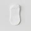 Calcetines de Yoga, Calcetines Antideslizantes Específicos para Pilates, Calcetines Cortos Transpirables de Malla de Color Sólido Sin Costuras, Calcetines Deportivos Profesionales Anti-Pilling