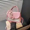 Bolso Cuadrado Pequeño de Patchwork y Bloques de Color de Moda Modelo Nuevo 2026 Bolso de Mano Sencillo y Elegante Bolso de Hombro Cruzado de Moda