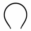 Faixa de Cabelo Preta Ultrafina para Mulheres Novo Estilo 2026 Faixa de Cabeça Invisível Sem Costura que Não Aperta para Lavar o Rosto, Faixa de Cabeça para Esportes, Presilha de Cabelo Antiderrapante