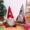 2025 Novo Produto Transfronteiriço Boneco Elfo Velho Sem Rosto de Natal Decoração Estilo Europeu e Americano Enfeites Criativos de Natal
