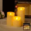 Luz de Vela Digital LED Vela Artificial Falsa Luz Decorativa Adornos Románticos para Bodas Accesorios Luz de Ambiente de Vela Transfronteriza
