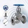 Válvula Hugong Liang Gong Jing Gong Fang Gong J41H-16C Haste Ascendente Resistente a Altas Temperaturas Vapor Aço Fundido Flangeada Válvula Globo