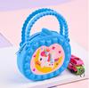 Nova chegada portátil bolsa de moeda feminina 2022 carteira de silicone feminino ins estudante bonito de um ombro crossbody bag desenhos animados duro