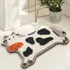 Alfombrilla de Baño Antideslizante de Secado Rápido para Piso de Fábrica, Alfombrilla para Pies, Alfombrilla para Puerta de Inodoro, Alfombrilla Absorbente de Agua para Baño del Hogar