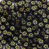 Cuentas Redondas Planas de Acrílico con Cara Sonriente de 10 mm Sueltas Hechas a Mano para Pulsera DIY Collar Joyería con Cuentas Accesorios Venta al por Mayor