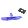 Adecuado para Honda Fit accord Odyssey Civic coche deflector de lluvia para ventana tira brillante hebilla accesorios