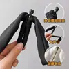 Pinza de Plátano Estilo Minimalista con Orejas de Conejo para Mujer, Pinza Vertical para Cola de Caballo, Pasador de Lazo, Accesorio para el Cabello de Dibujos Animados para Mujer