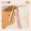 Diseño Creativo Pom-Pom Town Borrador de Empuje y Tirón Estilo Bolígrafo para Estudiantes de Primaria, Borrador de Materiales de Aprendizaje Limpio y de Bajo Residuo