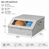 Caja de Almacenamiento Multifuncional para Gorras Amazon, Gran Capacidad, Plegable, Caja de Almacenamiento para Gorras de Béisbol, Caja con Cremallera a Prueba de Polvo con Tapa