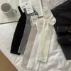 Calcetines sin pie estilo ballet para mujer, calcetines blancos finos de verano estilo Miu holgados, calcetines de malla transpirable con borde enrollado hasta la pantorrilla