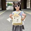 Mochila Multifuncional Infantil de Lunares con Lazo y Diseño de Conejito, Linda Caricatura Estilo Coreano para Niñas, Moderna