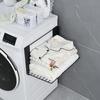 Cesta de Lavandería Magnética de Pared para Baño, Lado de la Lavadora, Cesta de Almacenamiento de Ropa Sucia de Hierro