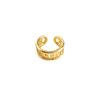 Anillo Arco del Triunfo para Mujer Estilo Ins Europeo y Americano Frío Anillo Abierto Anillo Sencillo para Dedo Anillo con Diseño Retro