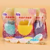 Helado en Botella Comestible 85g Adornos para Repostería Perlas de Azúcar Coloridas Decoración de Pasteles Cuentas de Azúcar
