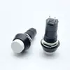 Interruptor de Botão Redondo Pbs-305A/B 2 Pinos Trava Automática Retorno Automático Abertura 12mm Fornecimento de Fábrica em Grandes Quantidades