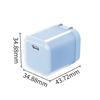 Cargador Plegable Avs Pd45W Cáscara Transparente 40W Cubito de Hielo Pequeño Adecuado para Apple iPhone 18Dou Cabezal de Carga Rápida