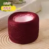 Manta Siete Estrellas Teñido por Segmentos Línea Pastel Gradiente Línea de Seda y Lino Línea de Algodón Tejido a Mano DIY Línea para Suéter Chal 300.00g