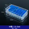Caja de Almacenamiento para Tubos de Centrífuga Caja de Experimentos Pc122581 Equipo 100 Materiales para Nitrógeno Líquido a Ultra Baja Temperatura con Tapa y Número