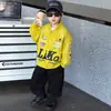 Chaqueta de Béisbol de Otoño para Niños 2026 Nuevo Estilo Infantil Genial Versión Coreana Chaqueta de Motociclista Chaqueta de Moda para Niños de Primavera y Otoño