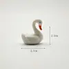Mini Animales Pequeños Dibujos Animados Conejo Pollo Pato Oveja Vaca Cerdo Muñeco Resina Decoración de Escritorio Adornos de Micro Paisaje