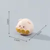 Figura de cerdo de la suerte para Año Nuevo, linda y adorable, decoración DIY, bolsa sorpresa, accesorio para colgar, adorno para coche o escritorio