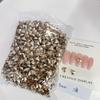 720 diamantes de cristal puntiagudos de champán, tamaño grande y pequeño, gota de agua, cuadrado grueso, corazón torcido, joyería para uñas transfronterizas, venta al por mayor