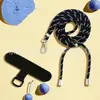 Cordón para Teléfono Móvil de 6 mm Se Puede Usar en Diagonal a Través de la Cuerda, Cordón Anti-Pérdida, Teléfono Móvil se Puede Llevar en la Espalda, Cuerda Larga Trenzada, Cordón para Hombro de Teléfono Móvil, Cadena para Teléfono Móvil