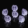 Cristal Púrpura Piezoeléctrico Cuentas Espaciadoras Púrpura Lavanda Colgante de Buey con Fosas Nasales Tallado Pixiu Cuentas Sueltas Accesorios para Pulseras DIY Venta al por Mayor