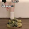 Zapatillas de entrenamiento alemanas de estilo retro con cordones para mujer, versión de piel de vaca, novedad de otoño 2026, zapatillas deportivas casual versátiles, zapatillas Forrest Gump