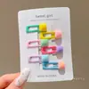 Pinzas para el Cabello de Niñas 2026 Nuevo Estilo Flequillo Lateral Mechas Pinzas Bb Pinzas para el Flequillo de Bebé Que No Dañan el Cabello Accesorios para el Cabello
